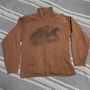 Artisans brand horse motif jacket
